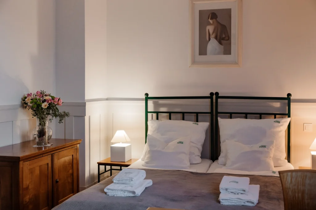 Komfortowy pokój w Domu Potok w Karpaczu – nocleg dla seniora